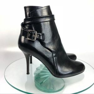 CHLOE Scott Buckle Bootie Leather 8.5